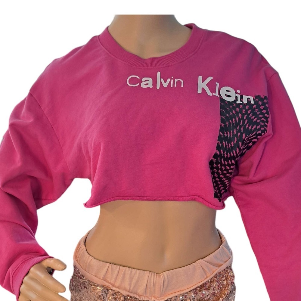 Calvin klein crop sweatshirt Size XS